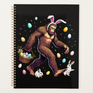Bigfoot Easter Day Funny Sasquatch Planner