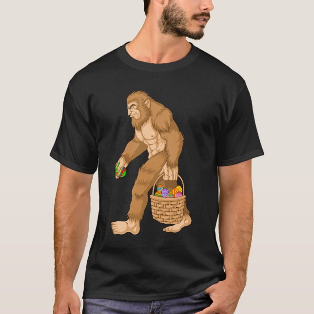 Bigfoot easter day T-Shirt (Front)