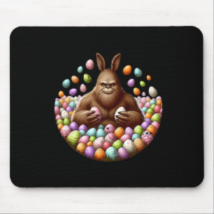 Bigfoot Easter  Mouse Pad