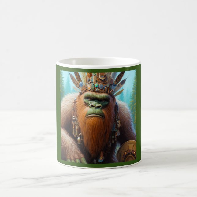Bigfoot Eco Warrior Coffee Mug (Center)