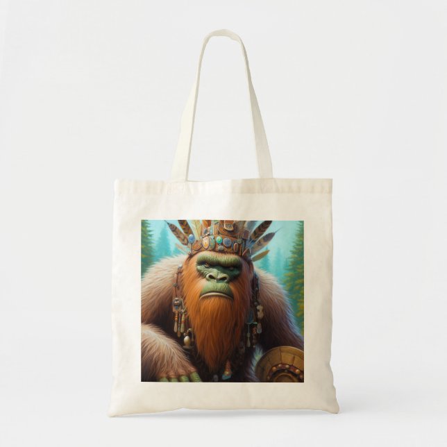 Bigfoot Eco Warrior Tote Bag (Front)