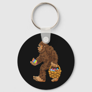 Bigfoot Egg Easter Day Boys Girls Kids Fun Sasquat Key Ring