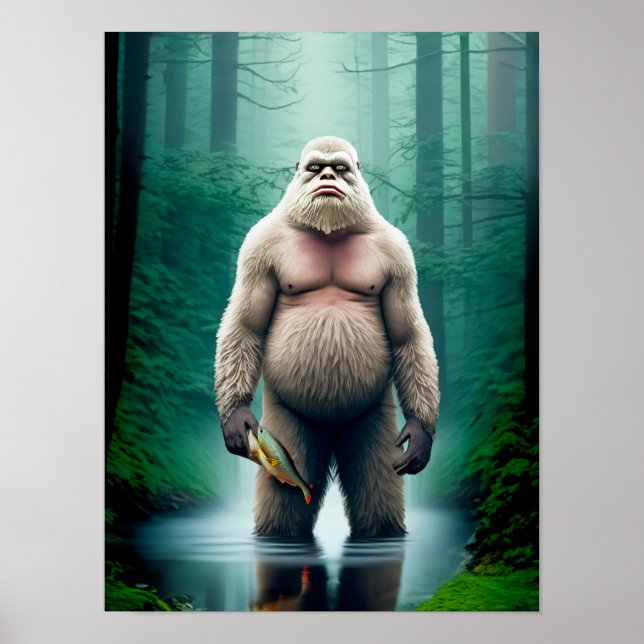 Bigfoot Encounter - 12 x 16 Poster (Front)