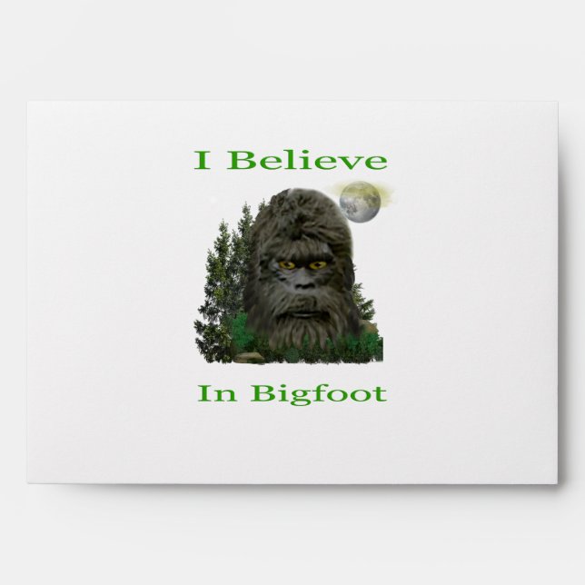 Bigfoot Envelope (Front)