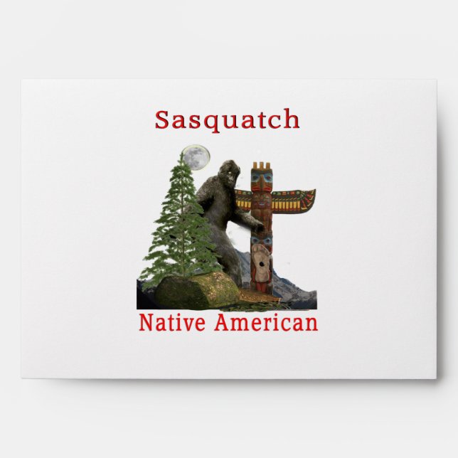 Bigfoot Envelope (Front)