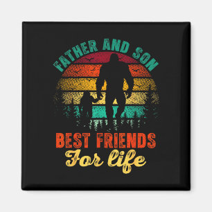 Bigfoot father and son friend for life father's magnet