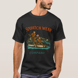Bigfoot Fishing Adventure T-Shirt