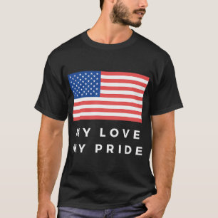 Bigfoot Fishing Patriotic Flag Fisherman 4th Of Ju T-Shirt