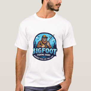 Bigfoot Fishing Rods Biggest On The Lake T-Shirt