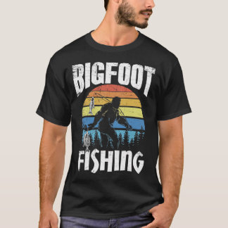 Bigfoot Fishing T-Shirt