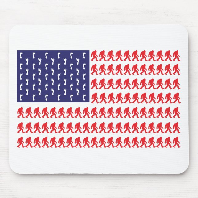 Bigfoot-Flag-- Mouse Pad (Front)