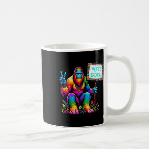 Bigfoot For Biden Kamala Harris 47 47th President Coffee Mug
