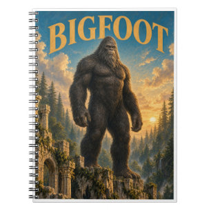 Bigfoot, Gothic Fantasy Monster Notebook