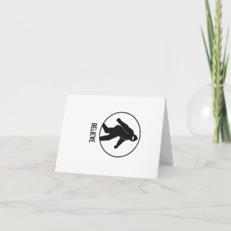 Bigfoot Greeting Card