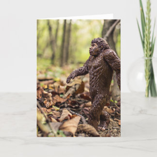Bigfoot Greeting Card | Sasquatch
