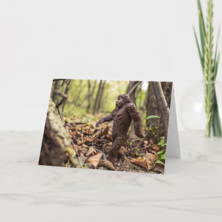 Bigfoot Greeting Card | Sasquatch