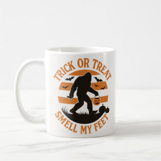 Bigfoot Halloween Mug Spooky Sasquatch Coffee Cup