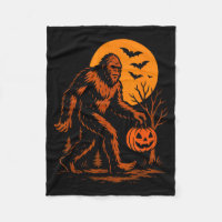 Bigfoot Halloween Sasquatch Jack O Lantern 