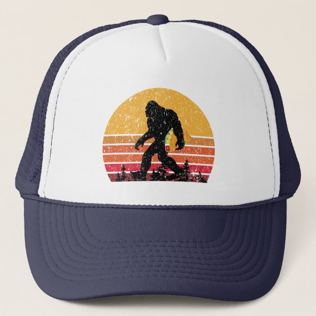 Bigfoot Hat for Women & Men Carrying Taco (Front)