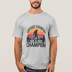 Bigfoot Hide and seek champion T-Shirt