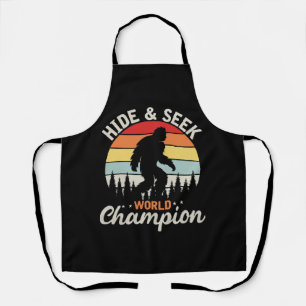 Bigfoot Hide And Seek World Champion Apron