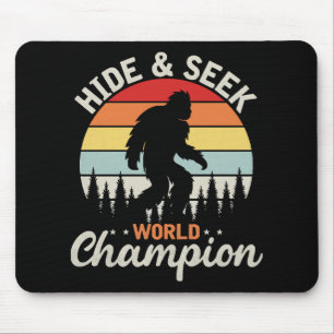 Bigfoot Hide And Seek World Champion Mouse Pad