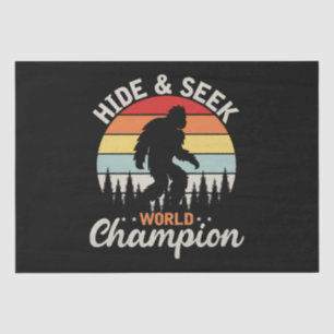 Bigfoot Hide And Seek World Champion Tissue Paper