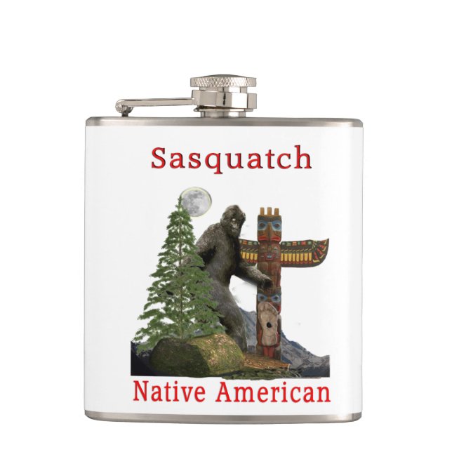Bigfoot Hip Flask (Front)
