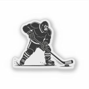 Bigfoot Hockey Player