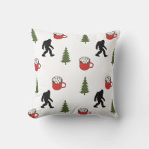 Bigfoot, Hot Cocoa, Pine Tree, Outdoors