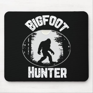 Bigfoot Hunter Sasquatch Funny Humour  Mouse Pad