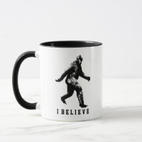 Bigfoot I Believe Customisable Text
