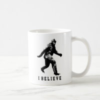 Bigfoot I Believe Customisable Text Mug