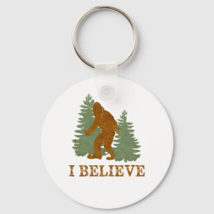 Bigfoot I believe Key Ring