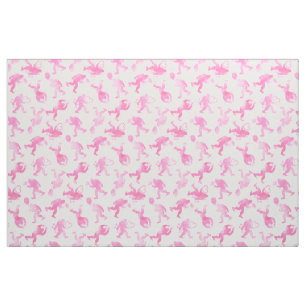 Bigfoot in Love Fabric