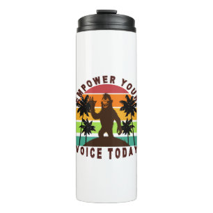 Bigfoot-Inspired Vocal Confidence Boost! Thermal Tumbler