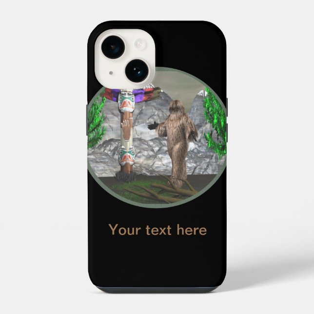 Bigfoot iPhone Case (Back)