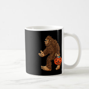 Bigfoot Jack O Lantern Fun Halloween Boys Kids Sas Coffee Mug