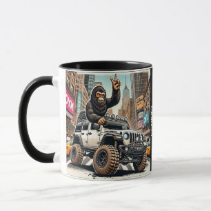 ☕ BIGFOOT JEEP TAKEOVER – NYC EDITION MUG 🗽