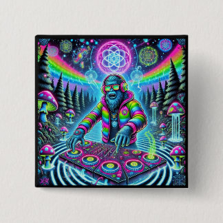 🚀 Bigfoot Just Levelled Up! 🌌 15 Cm Square Badge