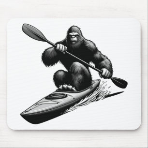 Bigfoot Kayak Mouse Pad