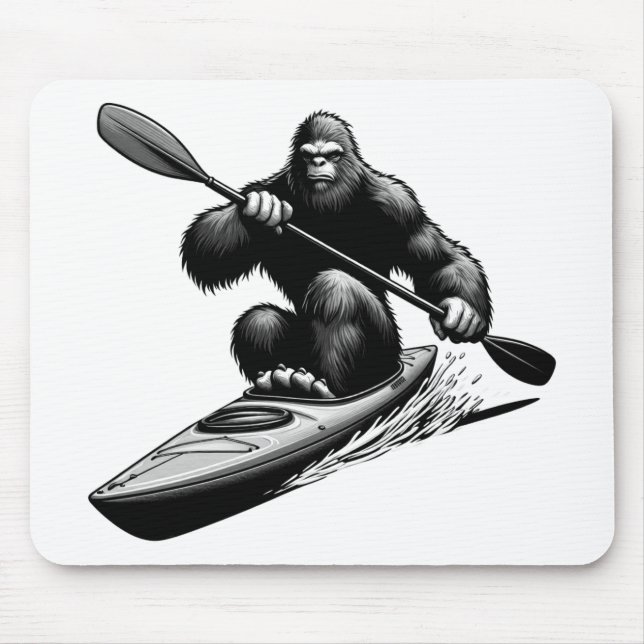 Bigfoot Kayak  Mouse Pad (Front)