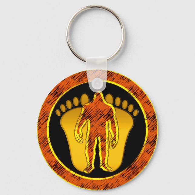 Bigfoot Key Ring (Front)