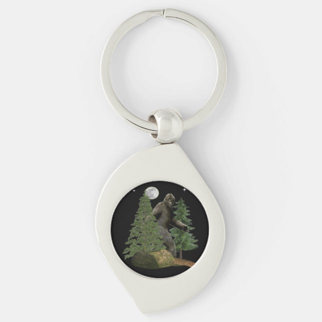 Bigfoot Key Ring (Front)