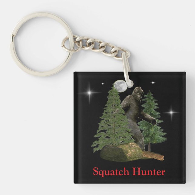 Bigfoot Key Ring (Front)