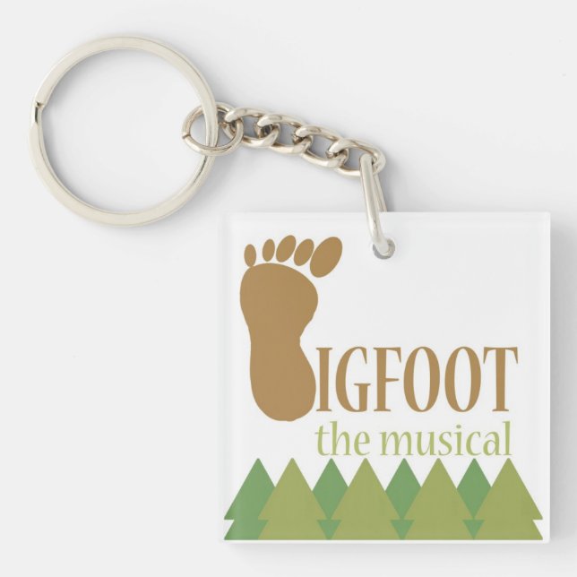 Bigfoot KeyChain (Front)