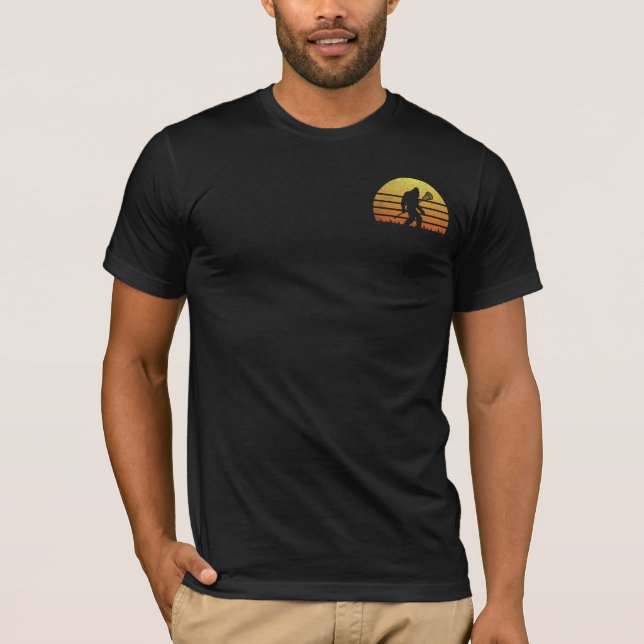 Bigfoot Lacrosse Retro T-Shirt (Front)