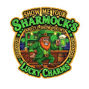 Bigfoot Leprechaun Show Me Your Shamrock's T-Shirt