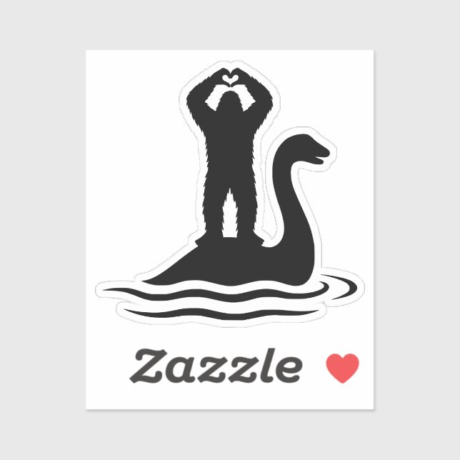 Bigfoot Loch Ness Monster (Sheet)