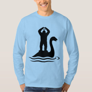 Bigfoot Loch Ness Monster T-Shirt